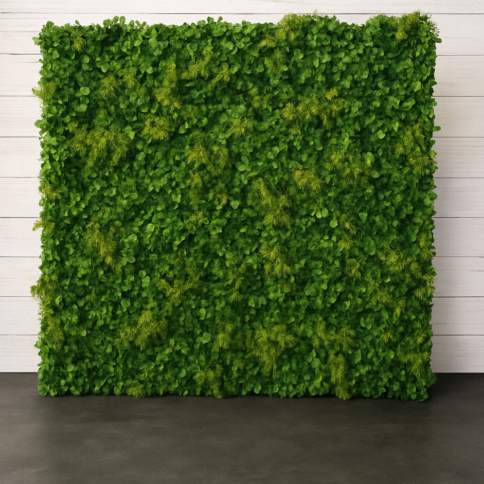 Luxury Greenery Wall Backdrop 8’x8’